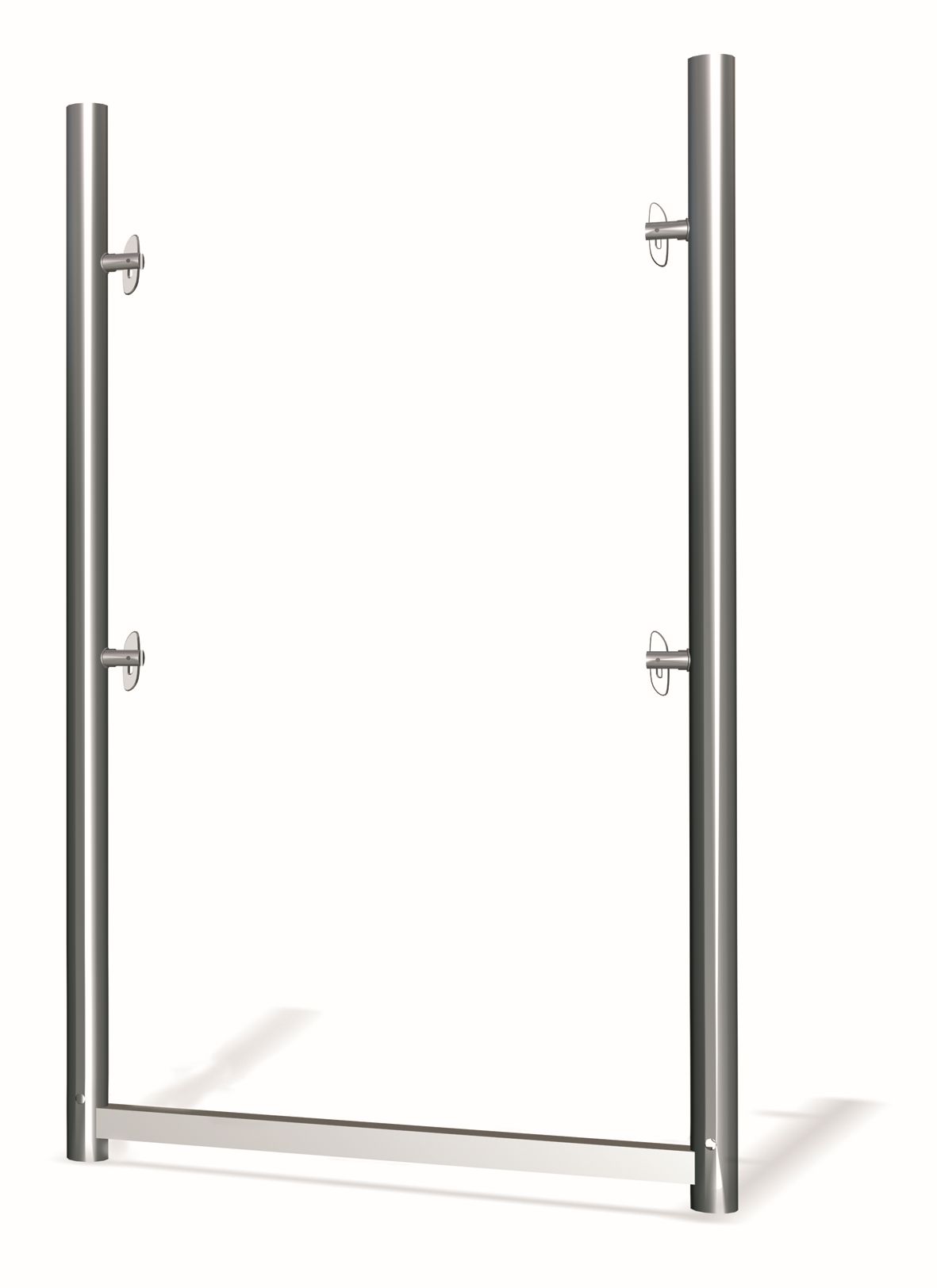 Pie Doble Intermedio EU 1000 galvanizado